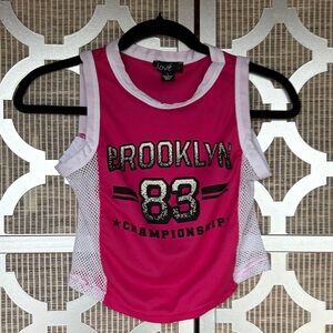 Love Kids Pink Brooklyn 83 Championship Jersey